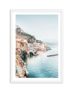 Amalfi Sunsets I Art Print-PRINT-Olive et Oriel-Olive et Oriel-A5 | 5.8" x 8.3" | 14.8 x 21cm-White-With White Border-Buy-Australian-Art-Prints-Online-with-Olive-et-Oriel-Your-Artwork-Specialists-Austrailia-Decorate-With-Coastal-Photo-Wall-Art-Prints-From-Our-Beach-House-Artwork-Collection-Fine-Poster-and-Framed-Artwork