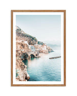 Amalfi Sunsets I Art Print-PRINT-Olive et Oriel-Olive et Oriel-50x70 cm | 19.6" x 27.5"-Walnut-With White Border-Buy-Australian-Art-Prints-Online-with-Olive-et-Oriel-Your-Artwork-Specialists-Austrailia-Decorate-With-Coastal-Photo-Wall-Art-Prints-From-Our-Beach-House-Artwork-Collection-Fine-Poster-and-Framed-Artwork