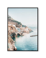 Amalfi Sunsets I | Framed Canvas-CANVAS-You can shop wall art online with Olive et Oriel for everything from abstract art to fun kids wall art. Our beautiful modern art prints and canvas art are available from large canvas prints to wall art paintings and our proudly Australian artwork collection offers only the highest quality framed large wall art and canvas art Australia - You can buy fashion photography prints or Hampton print posters and paintings on canvas from Olive et Oriel and have them