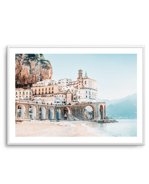 Amalfi Sunsets II | LS Art Print-PRINT-Olive et Oriel-Olive et Oriel-A5 | 5.8" x 8.3" | 14.8 x 21cm-Unframed Art Print-With White Border-Buy-Australian-Art-Prints-Online-with-Olive-et-Oriel-Your-Artwork-Specialists-Austrailia-Decorate-With-Coastal-Photo-Wall-Art-Prints-From-Our-Beach-House-Artwork-Collection-Fine-Poster-and-Framed-Artwork