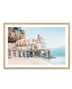 Amalfi Sunsets II | LS Art Print-PRINT-Olive et Oriel-Olive et Oriel-A5 | 5.8" x 8.3" | 14.8 x 21cm-Oak-With White Border-Buy-Australian-Art-Prints-Online-with-Olive-et-Oriel-Your-Artwork-Specialists-Austrailia-Decorate-With-Coastal-Photo-Wall-Art-Prints-From-Our-Beach-House-Artwork-Collection-Fine-Poster-and-Framed-Artwork