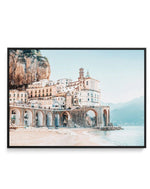 Amalfi Sunsets II | LS | Framed Canvas-CANVAS-You can shop wall art online with Olive et Oriel for everything from abstract art to fun kids wall art. Our beautiful modern art prints and canvas art are available from large canvas prints to wall art paintings and our proudly Australian artwork collection offers only the highest quality framed large wall art and canvas art Australia - You can buy fashion photography prints or Hampton print posters and paintings on canvas from Olive et Oriel and hav