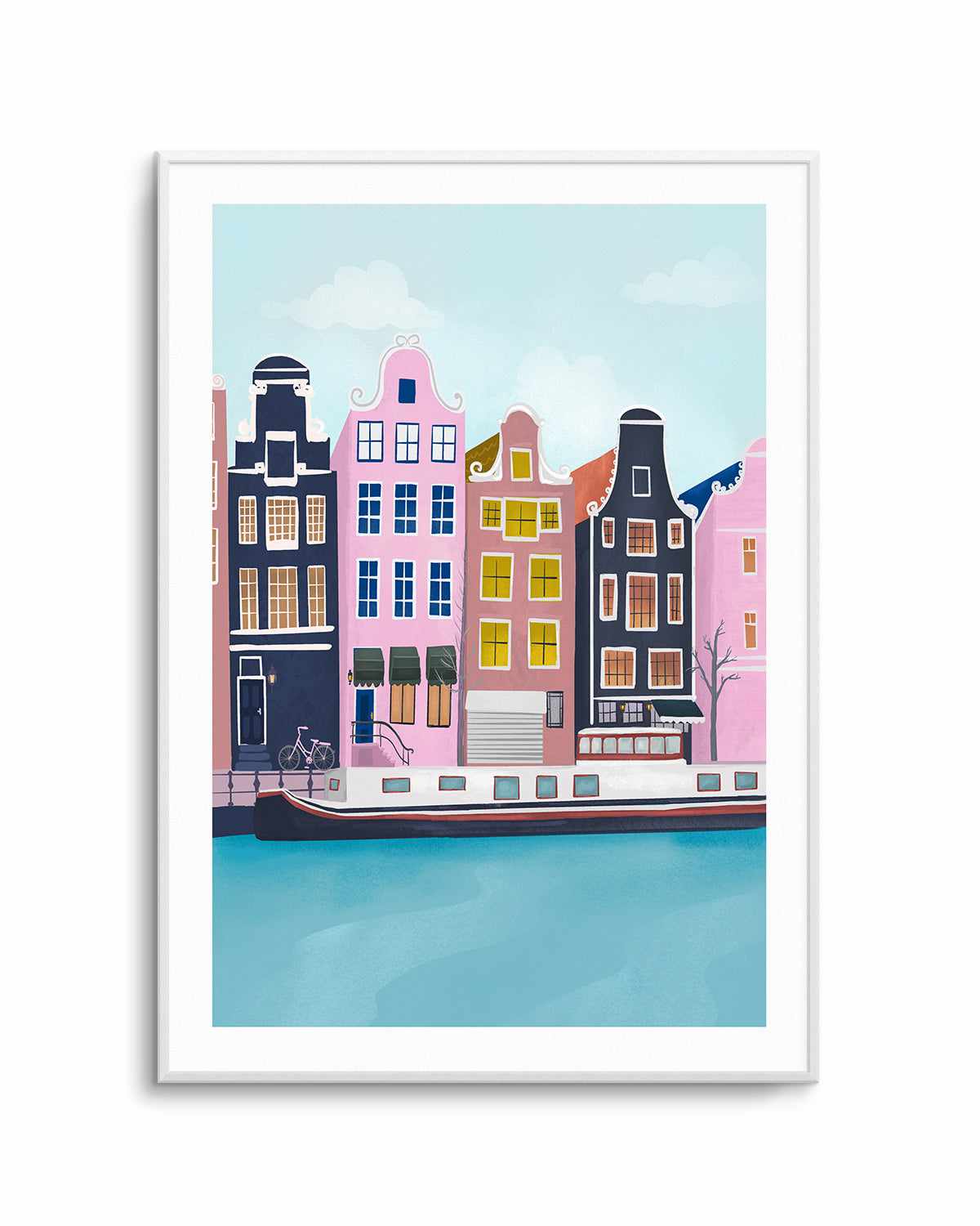 Amsterdam by Petra Lizde Art Print