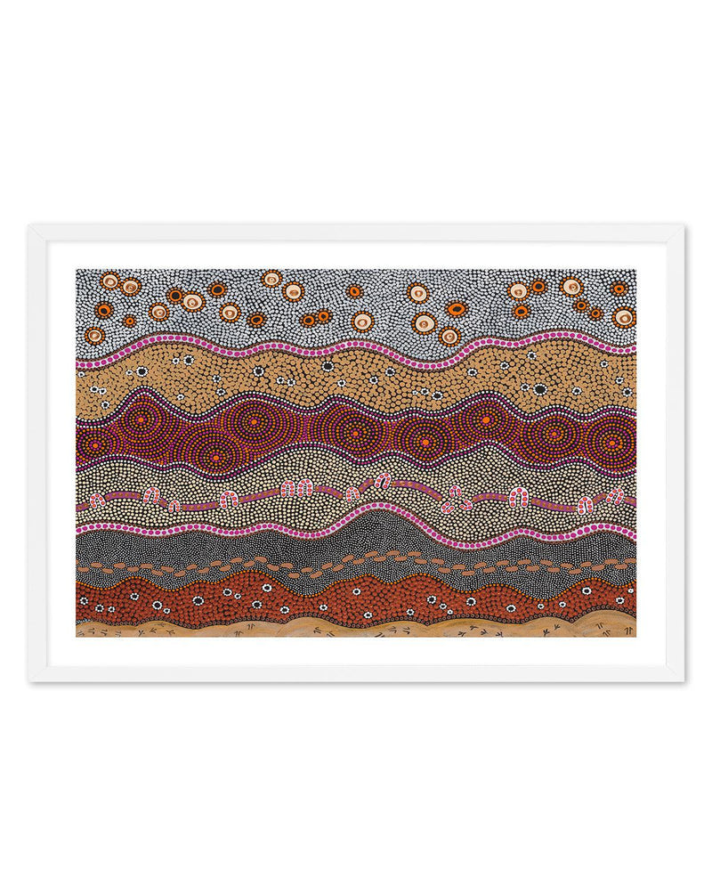 Ancestors In The Sky By Domica Hill Art Print-PRINT-Olive et Oriel-Domica Hill-A5 | 5.8" x 8.3" | 14.8 x 21cm-White-With White Border-Buy-Australian-Art-Prints-Online-with-Olive-et-Oriel-Your-Artwork-Specialists-Austrailia-Decorate-With-Coastal-Photo-Wall-Art-Prints-From-Our-Beach-House-Artwork-Collection-Fine-Poster-and-Framed-Artwork