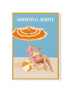 Aperitivo Spritz By Jenny Liz Rome | Framed Canvas-CANVAS-You can shop wall art online with Olive et Oriel for everything from abstract art to fun kids wall art. Our beautiful modern art prints and canvas art are available from large canvas prints to wall art paintings and our proudly Australian artwork collection offers only the highest quality framed large wall art and canvas art Australia - You can buy fashion photography prints or Hampton print posters and paintings on canvas from Olive et O
