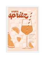 Aperol Spritz Art Print-PRINT-Olive et Oriel-Olive et Oriel-A5 | 5.8" x 8.3" | 14.8 x 21cm-White-With White Border-Buy-Australian-Art-Prints-Online-with-Olive-et-Oriel-Your-Artwork-Specialists-Austrailia-Decorate-With-Coastal-Photo-Wall-Art-Prints-From-Our-Beach-House-Artwork-Collection-Fine-Poster-and-Framed-Artwork