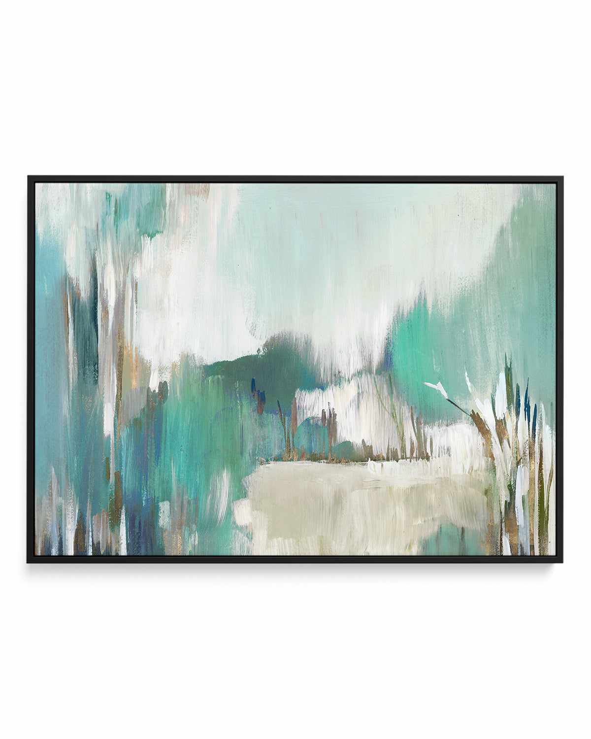 Approaching | Framed Canvas Art Print