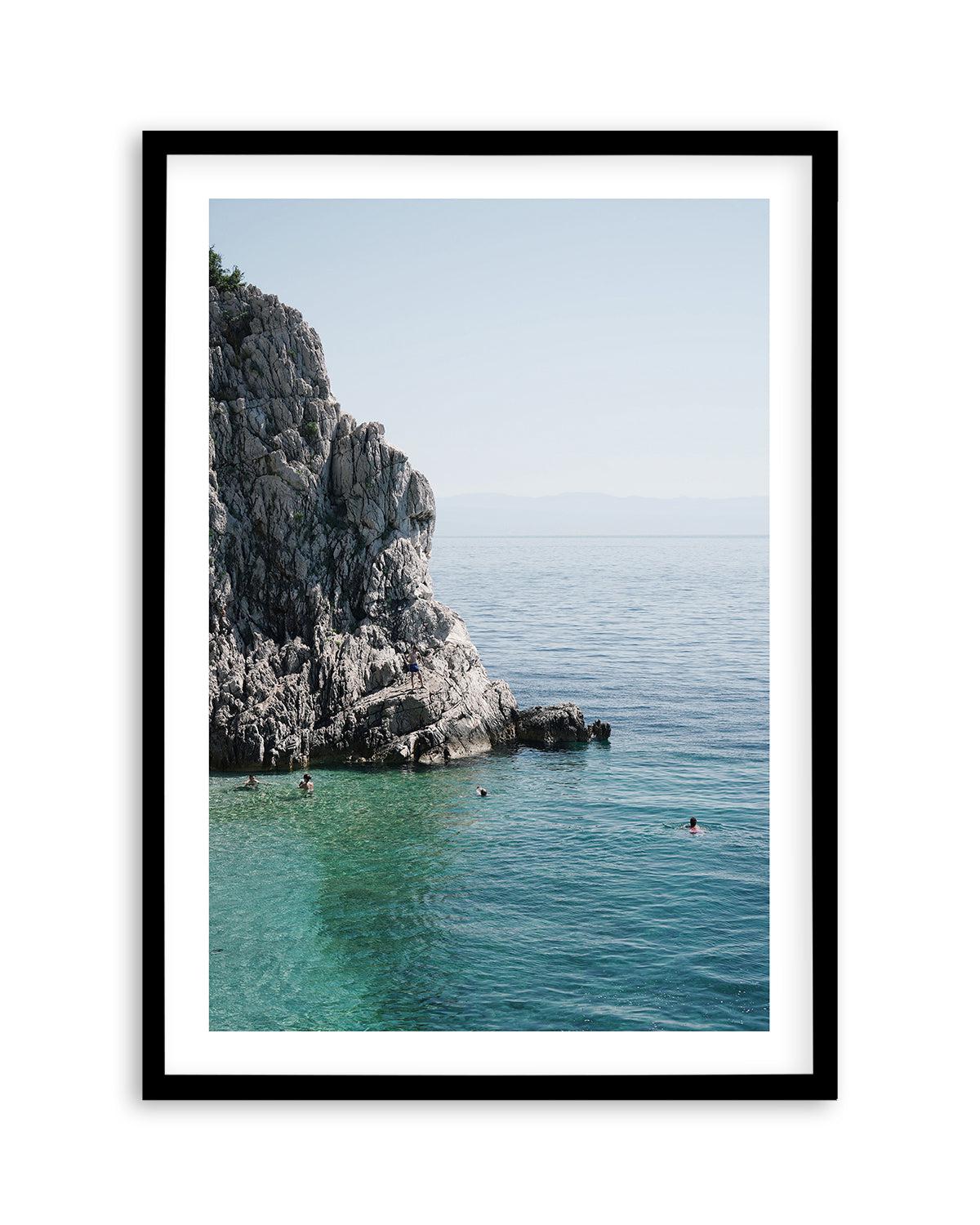 Aqua Waters by Tim Reed Art Print