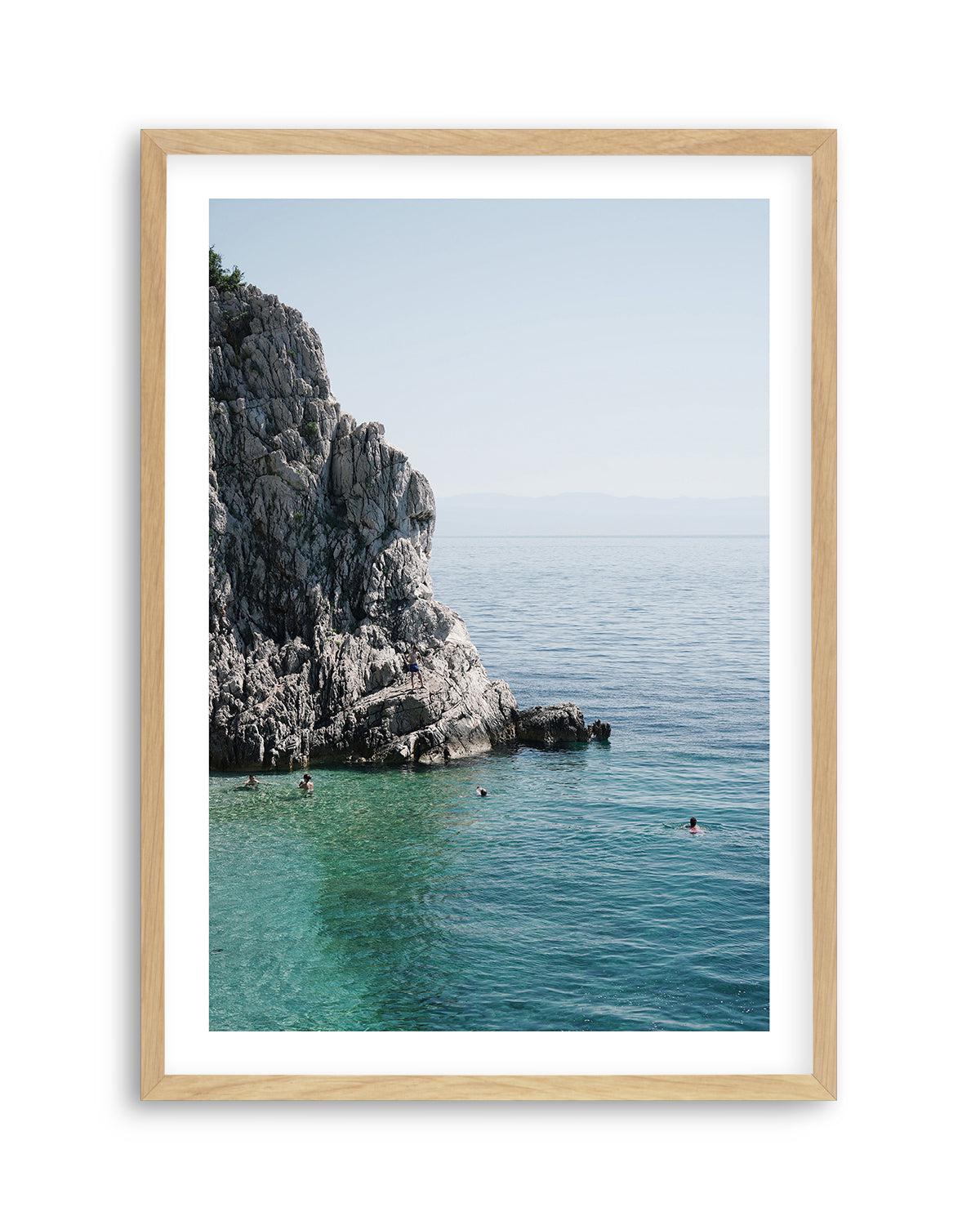 Aqua Waters by Tim Reed Art Print