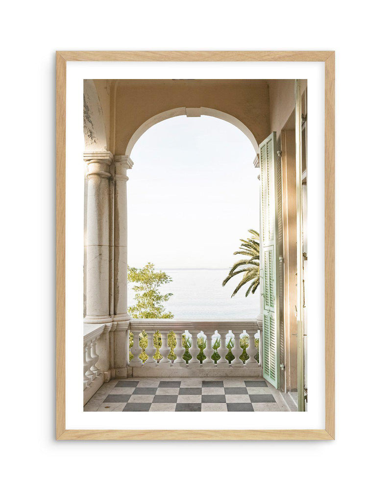 Arched View Art Print-PRINT-Olive et Oriel-Olive et Oriel-A4 | 8.3" x 11.7" | 21 x 29.7cm-Oak-With White Border-Buy-Australian-Art-Prints-Online-with-Olive-et-Oriel-Your-Artwork-Specialists-Austrailia-Decorate-With-Coastal-Photo-Wall-Art-Prints-From-Our-Beach-House-Artwork-Collection-Fine-Poster-and-Framed-Artwork