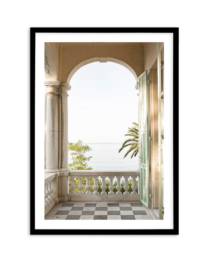 Arched View Art Print-PRINT-Olive et Oriel-Olive et Oriel-A4 | 8.3" x 11.7" | 21 x 29.7cm-Black-With White Border-Buy-Australian-Art-Prints-Online-with-Olive-et-Oriel-Your-Artwork-Specialists-Austrailia-Decorate-With-Coastal-Photo-Wall-Art-Prints-From-Our-Beach-House-Artwork-Collection-Fine-Poster-and-Framed-Artwork