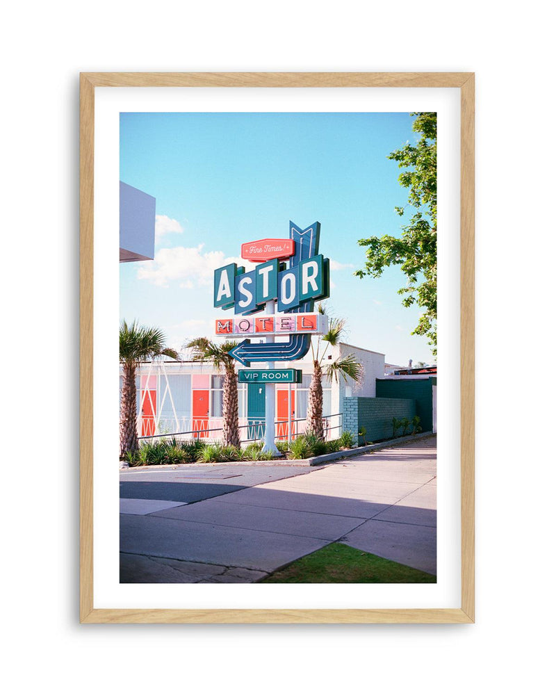 Astor Motel I by Cameron Dawes Art Print