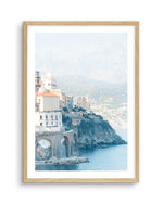 Atrani View | Amalfi Art Print-PRINT-Olive et Oriel-Olive et Oriel-A5 | 5.8" x 8.3" | 14.8 x 21cm-Oak-With White Border-Buy-Australian-Art-Prints-Online-with-Olive-et-Oriel-Your-Artwork-Specialists-Austrailia-Decorate-With-Coastal-Photo-Wall-Art-Prints-From-Our-Beach-House-Artwork-Collection-Fine-Poster-and-Framed-Artwork