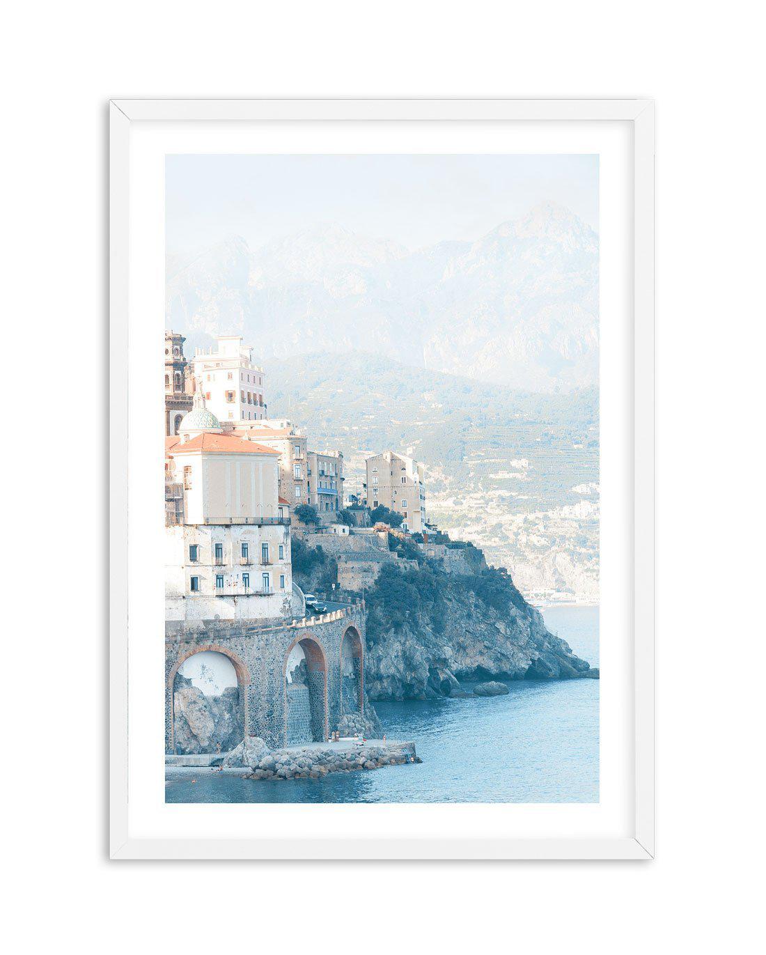 Atrani View | Amalfi Art Print-PRINT-Olive et Oriel-Olive et Oriel-A5 | 5.8" x 8.3" | 14.8 x 21cm-White-With White Border-Buy-Australian-Art-Prints-Online-with-Olive-et-Oriel-Your-Artwork-Specialists-Austrailia-Decorate-With-Coastal-Photo-Wall-Art-Prints-From-Our-Beach-House-Artwork-Collection-Fine-Poster-and-Framed-Artwork