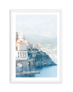 Atrani View | Amalfi Art Print-PRINT-Olive et Oriel-Olive et Oriel-A5 | 5.8" x 8.3" | 14.8 x 21cm-White-With White Border-Buy-Australian-Art-Prints-Online-with-Olive-et-Oriel-Your-Artwork-Specialists-Austrailia-Decorate-With-Coastal-Photo-Wall-Art-Prints-From-Our-Beach-House-Artwork-Collection-Fine-Poster-and-Framed-Artwork