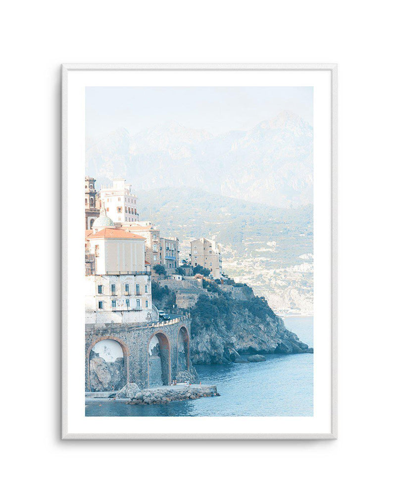 Atrani View | Amalfi Art Print-PRINT-Olive et Oriel-Olive et Oriel-A5 | 5.8" x 8.3" | 14.8 x 21cm-Unframed Art Print-With White Border-Buy-Australian-Art-Prints-Online-with-Olive-et-Oriel-Your-Artwork-Specialists-Austrailia-Decorate-With-Coastal-Photo-Wall-Art-Prints-From-Our-Beach-House-Artwork-Collection-Fine-Poster-and-Framed-Artwork