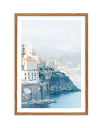 Atrani View | Amalfi Art Print-PRINT-Olive et Oriel-Olive et Oriel-50x70 cm | 19.6" x 27.5"-Walnut-With White Border-Buy-Australian-Art-Prints-Online-with-Olive-et-Oriel-Your-Artwork-Specialists-Austrailia-Decorate-With-Coastal-Photo-Wall-Art-Prints-From-Our-Beach-House-Artwork-Collection-Fine-Poster-and-Framed-Artwork