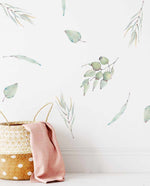 Australian Botanicals Decal set-Decals-Olive et Oriel-Decorate your kids bedroom wall decor with removable wall decals, these fabric kids decals are a great way to add colour and update your children's bedroom. Available as girls wall decals or boys wall decals, there are also nursery decals.
