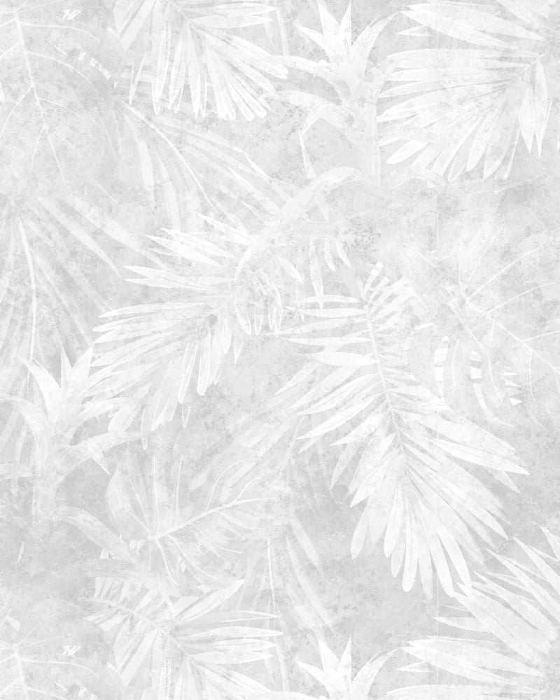 Avalon Palm Wallpaper in Grey