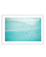 Azure Waters, Bondi Art Print-PRINT-Olive et Oriel-Olive et Oriel-A5 | 5.8" x 8.3" | 14.8 x 21cm-White-With White Border-Buy-Australian-Art-Prints-Online-with-Olive-et-Oriel-Your-Artwork-Specialists-Austrailia-Decorate-With-Coastal-Photo-Wall-Art-Prints-From-Our-Beach-House-Artwork-Collection-Fine-Poster-and-Framed-Artwork