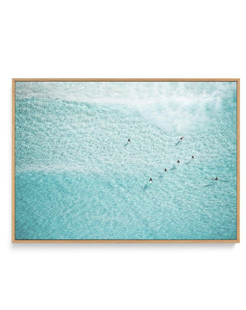 Azure Waters, Bondi | Framed Canvas-CANVAS-You can shop wall art online with Olive et Oriel for everything from abstract art to fun kids wall art. Our beautiful modern art prints and canvas art are available from large canvas prints to wall art paintings and our proudly Australian artwork collection offers only the highest quality framed large wall art and canvas art Australia - You can buy fashion photography prints or Hampton print posters and paintings on canvas from Olive et Oriel and have t