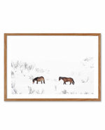 Baby Brumbies Art Print-PRINT-Olive et Oriel-Olive et Oriel-50x70 cm | 19.6" x 27.5"-Walnut-With White Border-Buy-Australian-Art-Prints-Online-with-Olive-et-Oriel-Your-Artwork-Specialists-Austrailia-Decorate-With-Coastal-Photo-Wall-Art-Prints-From-Our-Beach-House-Artwork-Collection-Fine-Poster-and-Framed-Artwork