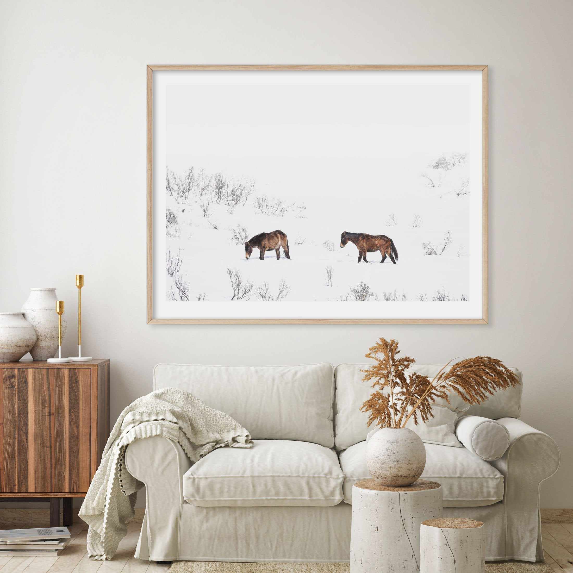 Baby Brumbies Art Print-PRINT-Olive et Oriel-Olive et Oriel-Buy-Australian-Art-Prints-Online-with-Olive-et-Oriel-Your-Artwork-Specialists-Austrailia-Decorate-With-Coastal-Photo-Wall-Art-Prints-From-Our-Beach-House-Artwork-Collection-Fine-Poster-and-Framed-Artwork