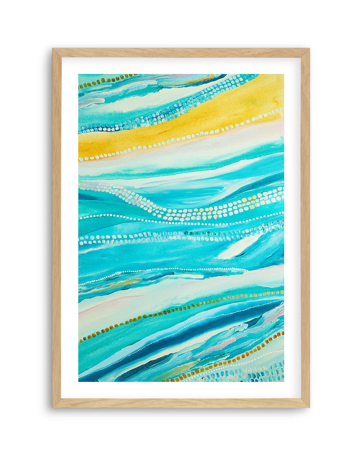 Bagay Flowing II PT by Bri Chelman Art Print