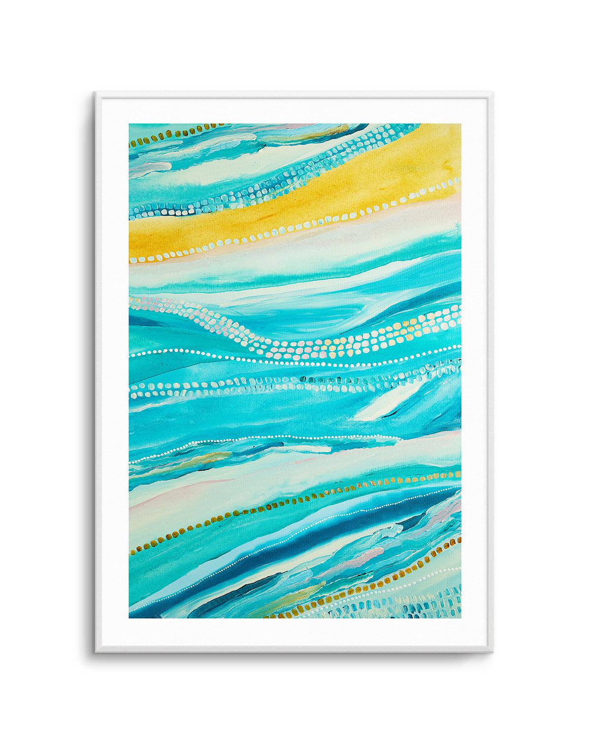 Bagay Flowing II PT by Bri Chelman Art Print