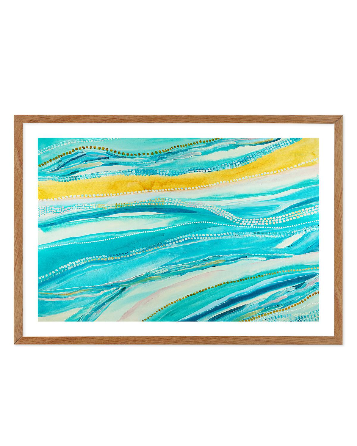 Bagay Flowing LS by Bri Chelman Art Print