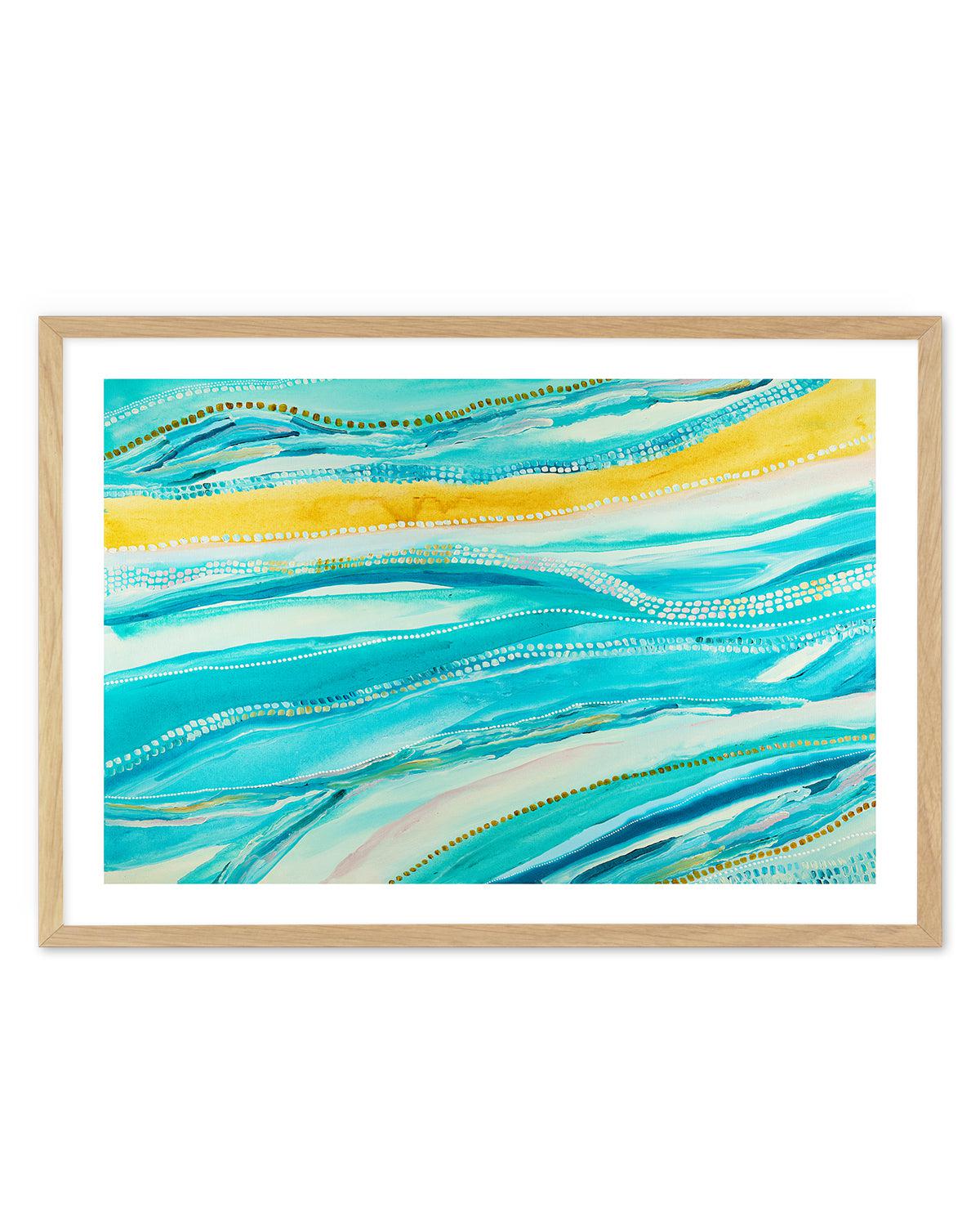 Bagay Flowing LS by Bri Chelman Art Print