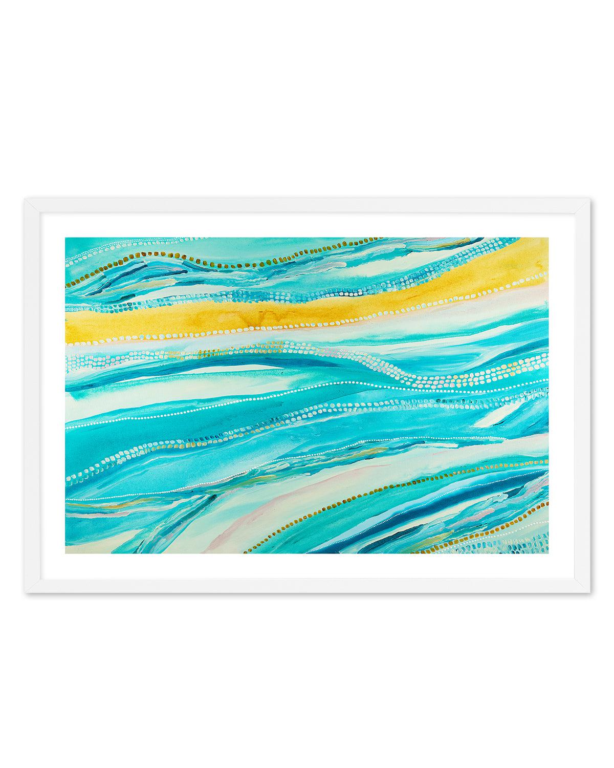 Bagay Flowing LS by Bri Chelman Art Print