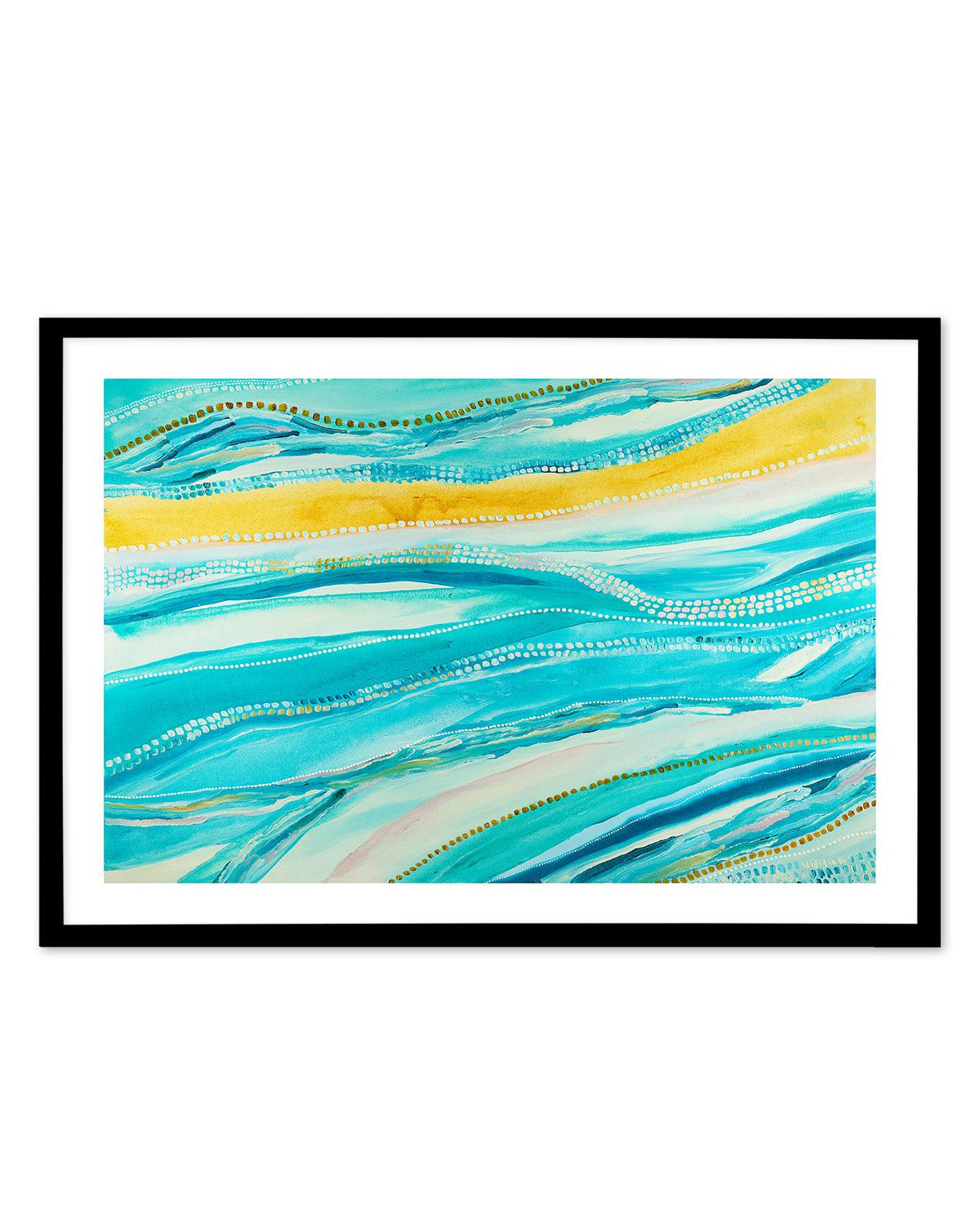 Bagay Flowing LS by Bri Chelman Art Print