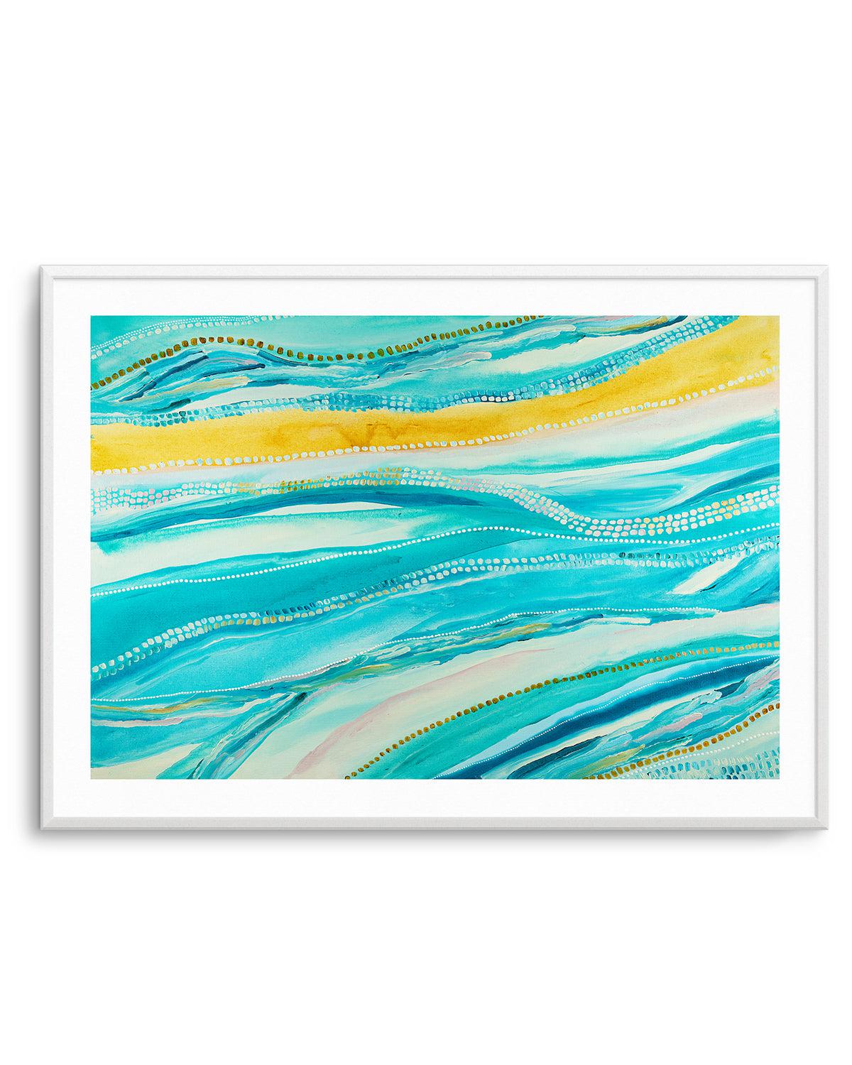 Bagay Flowing LS by Bri Chelman Art Print