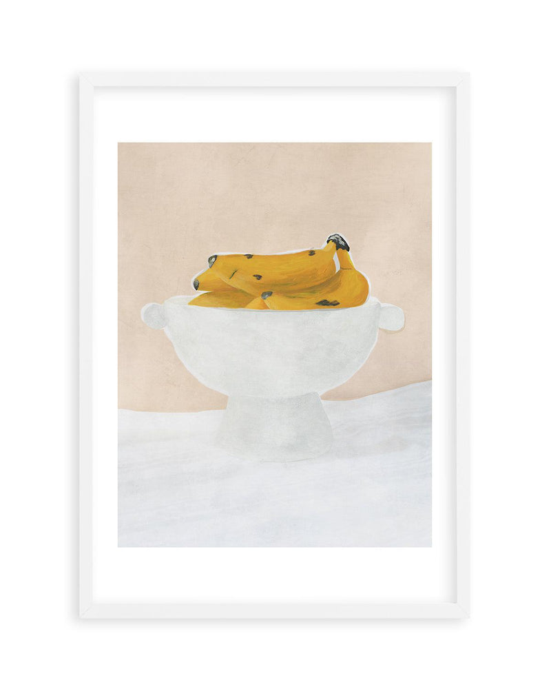 Bananas Art Print-PRINT-Olive et Oriel-Olive et Oriel-A5 | 5.8" x 8.3" | 14.8 x 21cm-White-With White Border-Buy-Australian-Art-Prints-Online-with-Olive-et-Oriel-Your-Artwork-Specialists-Austrailia-Decorate-With-Coastal-Photo-Wall-Art-Prints-From-Our-Beach-House-Artwork-Collection-Fine-Poster-and-Framed-Artwork