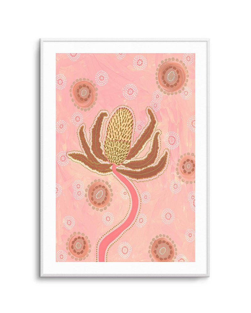 Banksia By Domica Hill Art Print-PRINT-Olive et Oriel-Domica Hill-Buy-Australian-Art-Prints-Online-with-Olive-et-Oriel-Your-Artwork-Specialists-Austrailia-Decorate-With-Coastal-Photo-Wall-Art-Prints-From-Our-Beach-House-Artwork-Collection-Fine-Poster-and-Framed-Artwork