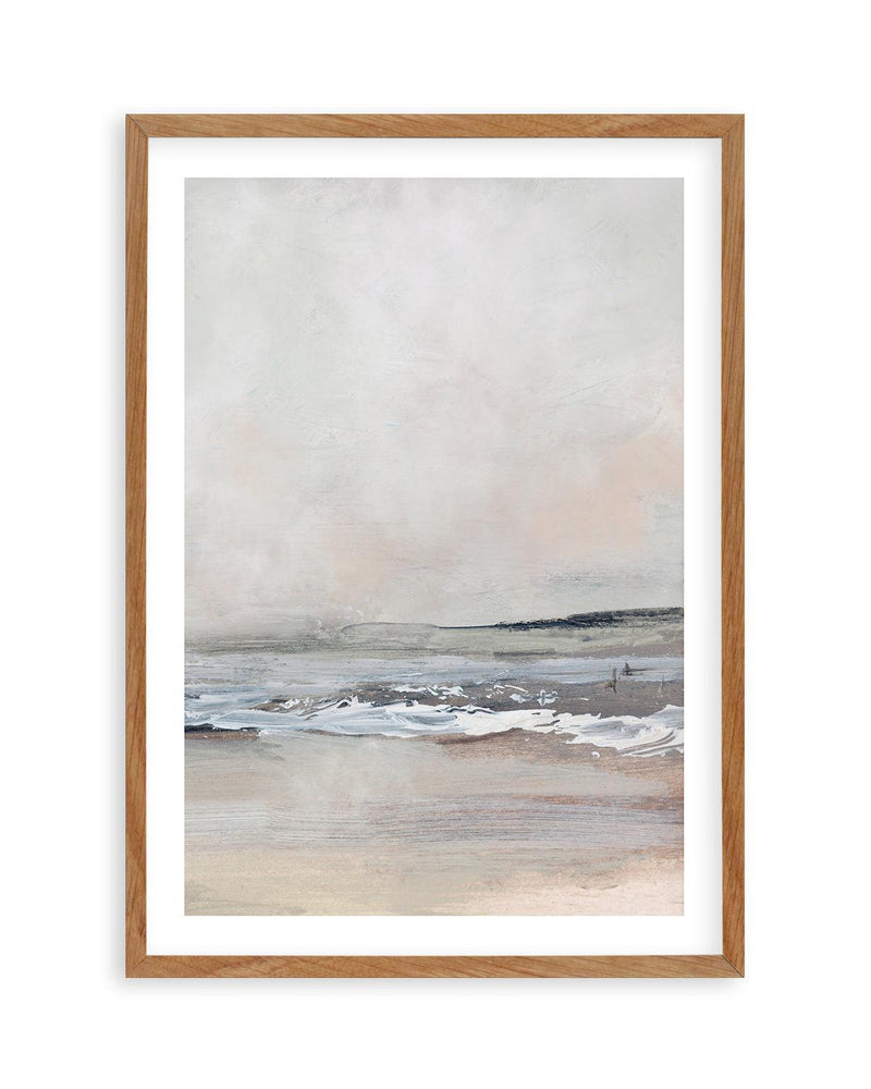 Bantham by Dan Hobday Art Print-PRINT-Olive et Oriel-Dan Hobday-50x70 cm | 19.6" x 27.5"-Walnut-With White Border-Buy-Australian-Art-Prints-Online-with-Olive-et-Oriel-Your-Artwork-Specialists-Austrailia-Decorate-With-Coastal-Photo-Wall-Art-Prints-From-Our-Beach-House-Artwork-Collection-Fine-Poster-and-Framed-Artwork