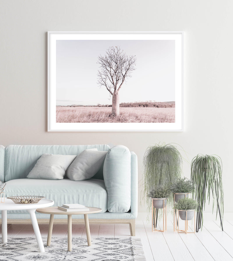 Baobab Tree | Western Australia Art Print-PRINT-Olive et Oriel-Olive et Oriel-Buy-Australian-Art-Prints-Online-with-Olive-et-Oriel-Your-Artwork-Specialists-Austrailia-Decorate-With-Coastal-Photo-Wall-Art-Prints-From-Our-Beach-House-Artwork-Collection-Fine-Poster-and-Framed-Artwork