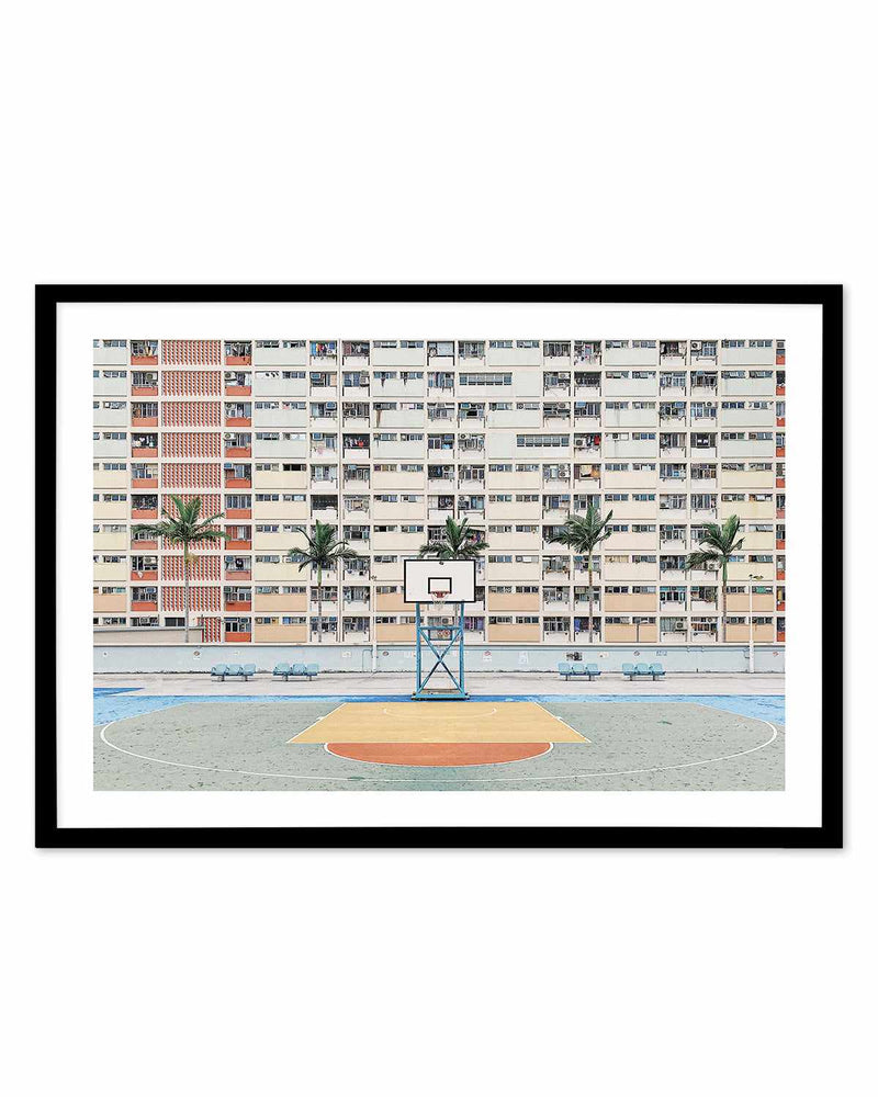 Basketball LS by Caleb Morris Art Print