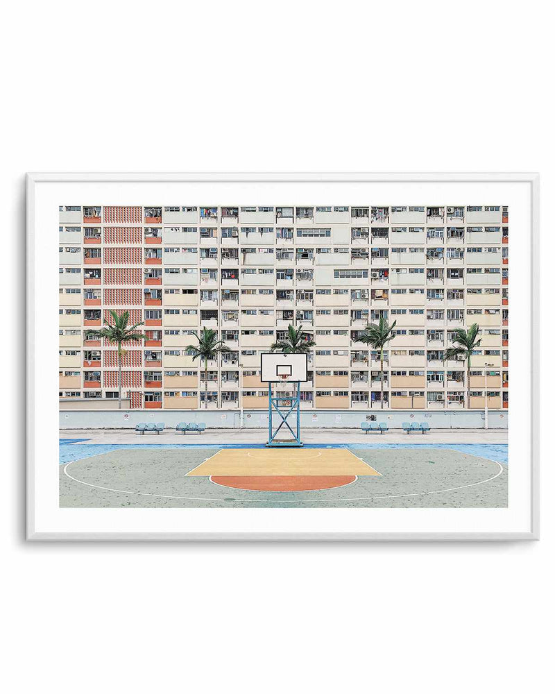 Basketball LS by Caleb Morris Art Print