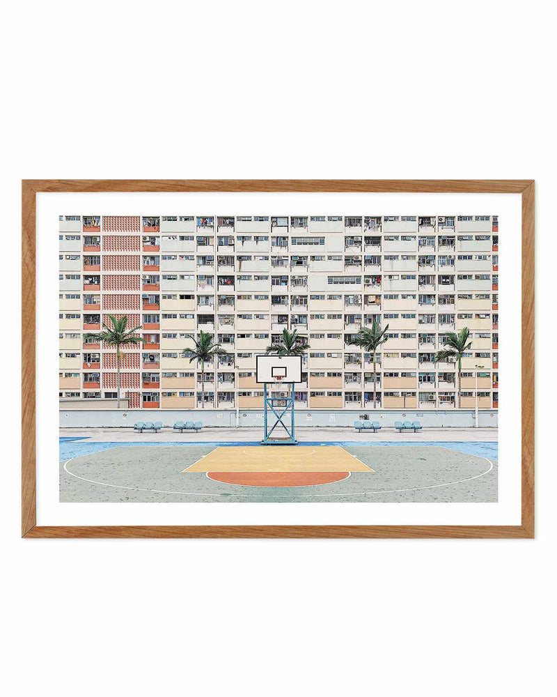 Basketball LS by Caleb Morris Art Print