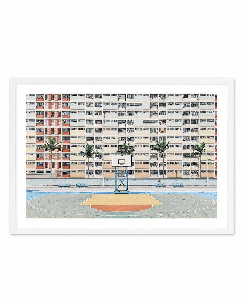 Basketball LS by Caleb Morris Art Print