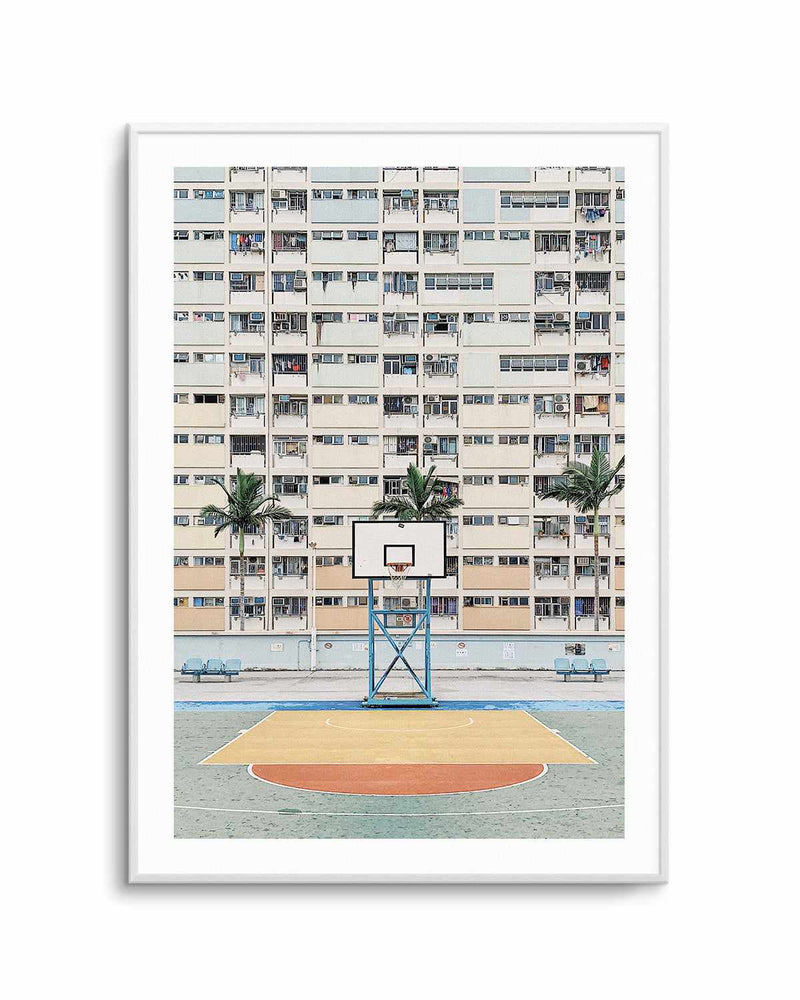 Basketball PT by Caleb Morris Art Print