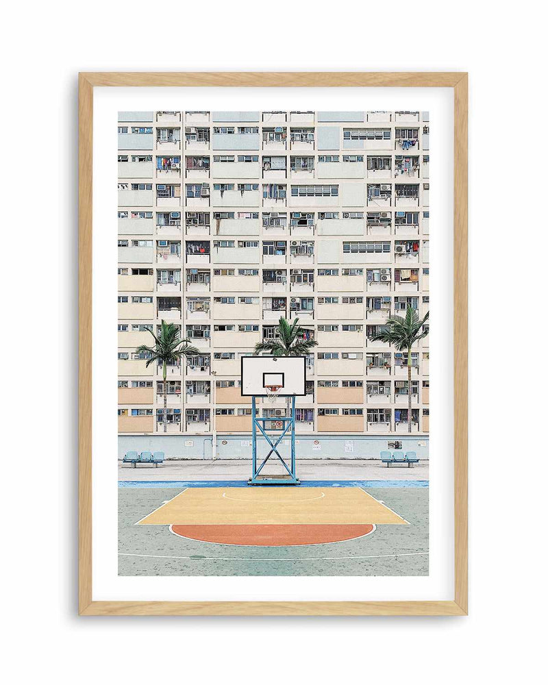 Basketball PT by Caleb Morris Art Print