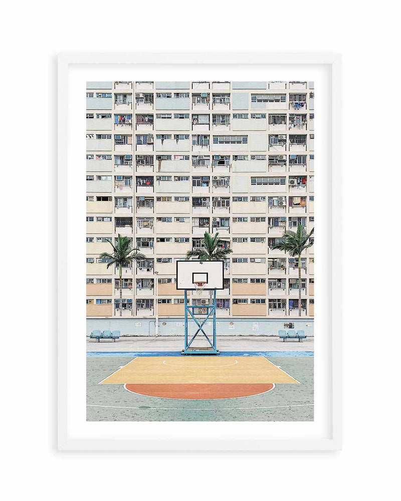 Basketball PT by Caleb Morris Art Print