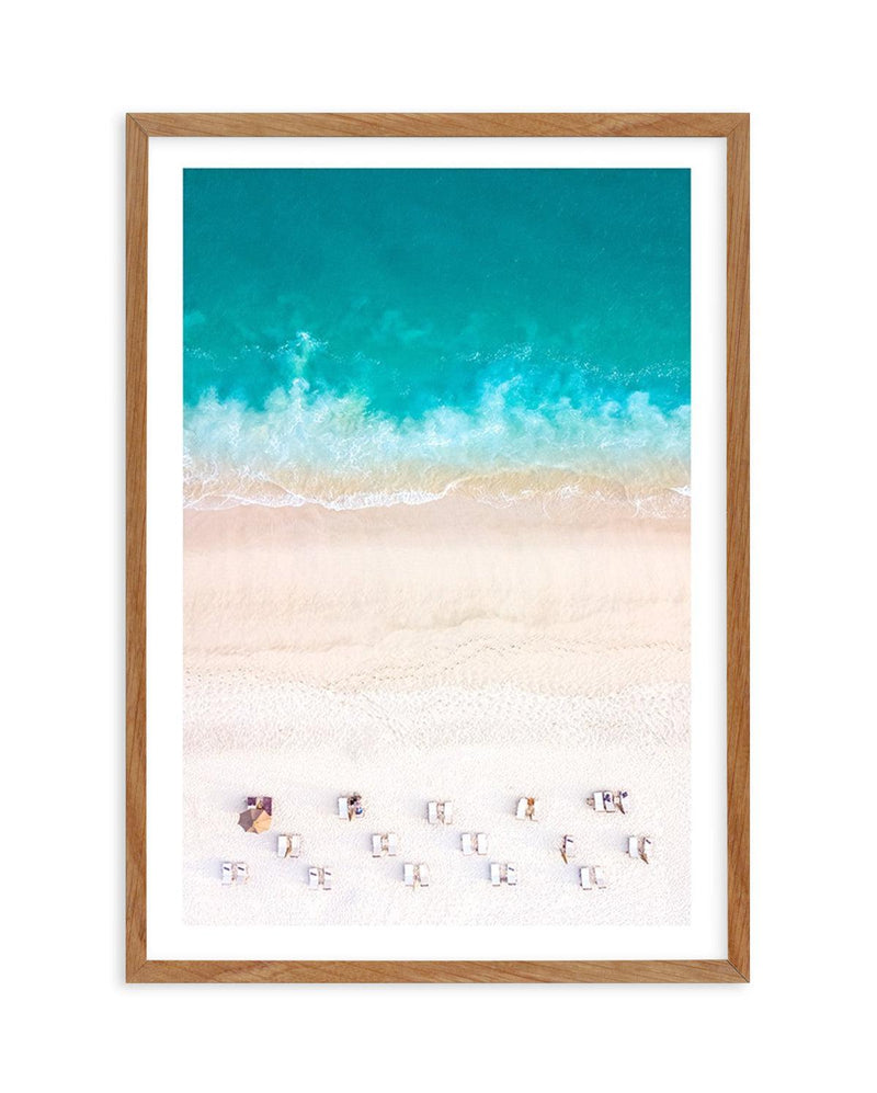 Bathers Delight Art Print-PRINT-Olive et Oriel-Olive et Oriel-50x70 cm | 19.6" x 27.5"-Walnut-With White Border-Buy-Australian-Art-Prints-Online-with-Olive-et-Oriel-Your-Artwork-Specialists-Austrailia-Decorate-With-Coastal-Photo-Wall-Art-Prints-From-Our-Beach-House-Artwork-Collection-Fine-Poster-and-Framed-Artwork
