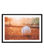 Batter Up Art Print-PRINT-Olive et Oriel-Olive et Oriel-A5 | 5.8" x 8.3" | 14.8 x 21cm-Black-With White Border-Buy-Australian-Art-Prints-Online-with-Olive-et-Oriel-Your-Artwork-Specialists-Austrailia-Decorate-With-Coastal-Photo-Wall-Art-Prints-From-Our-Beach-House-Artwork-Collection-Fine-Poster-and-Framed-Artwork