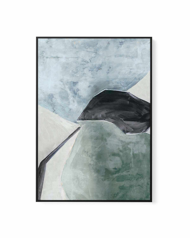 Bauhaus Flower | Framed Canvas Art Print