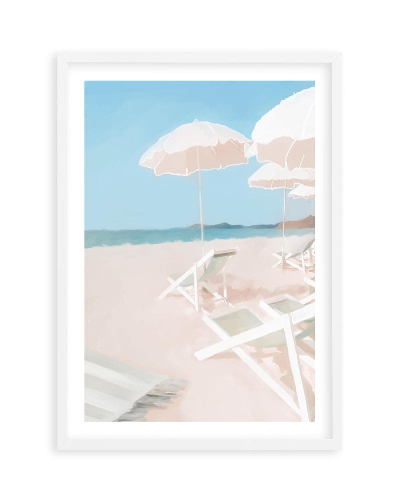 Beach Club I Art Print-PRINT-Olive et Oriel-Jess Mckinnon-A5 | 5.8" x 8.3" | 14.8 x 21cm-White-With White Border-Buy-Australian-Art-Prints-Online-with-Olive-et-Oriel-Your-Artwork-Specialists-Austrailia-Decorate-With-Coastal-Photo-Wall-Art-Prints-From-Our-Beach-House-Artwork-Collection-Fine-Poster-and-Framed-Artwork