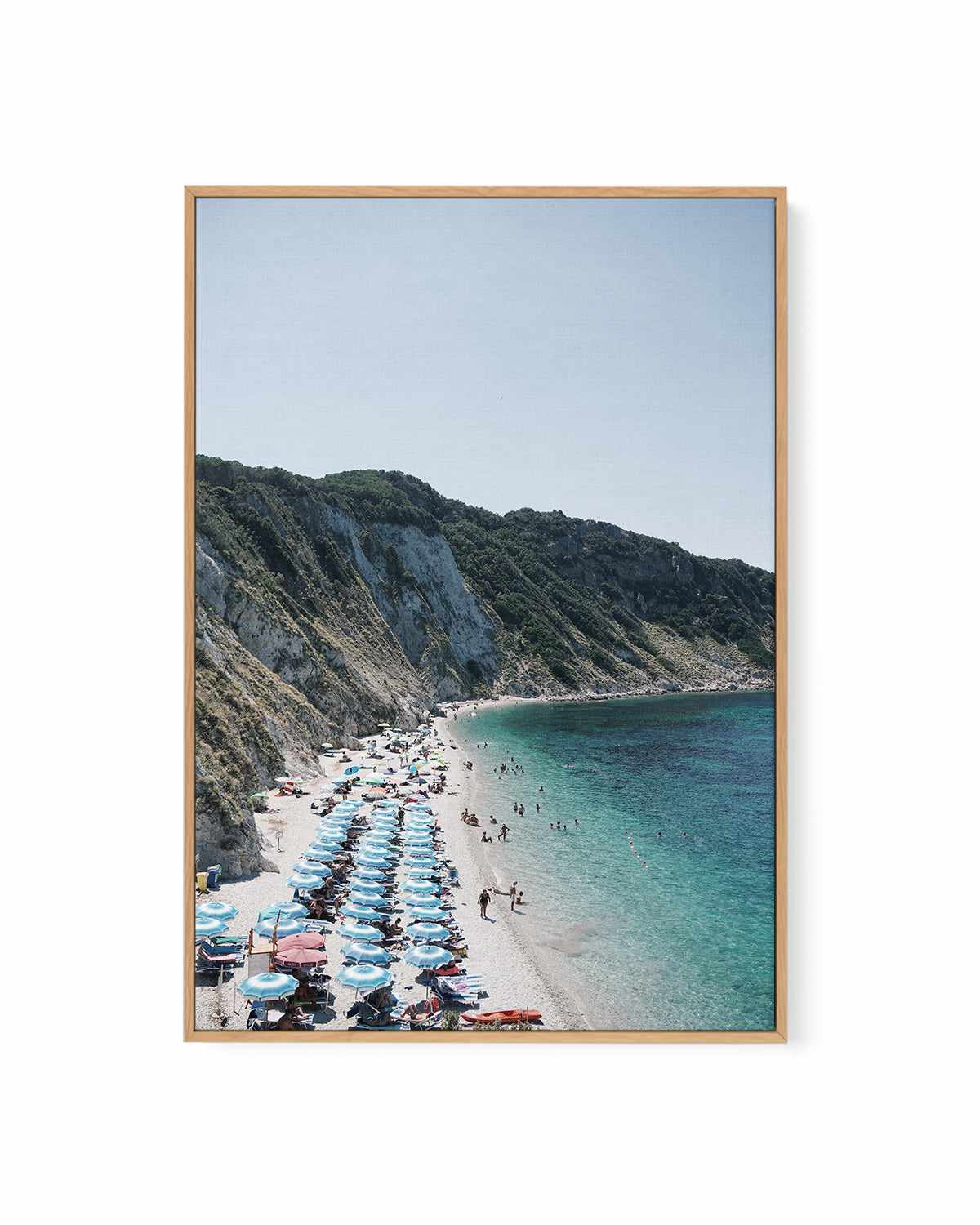 Beach Views by Renee Rae | Framed Canvas Art Print